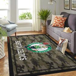 Boston Celtics Nba Team Logo Carpet Living Room Rug Regtangle Carpet V1612