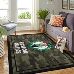 Boston Celtics Nba Team Logo Carpet Living Room Rug Regtangle Carpet