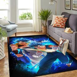 Gogeta Vegito Dragon Ball Carpet20030381 Home Decor Area Rug Living Room
