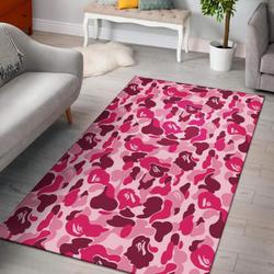 Bowling Stike Pattern Print Area Rug Living Room Rug Home Decor