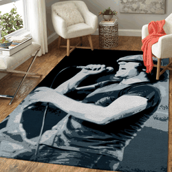 Brian Johnson Ac Dc Band Pop Art Area Rug Area Rug Living Room Carpet Rug Regtangle Carpet Floor Decor Home Decor