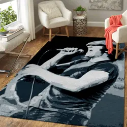 Brian Johnsonac Dc Band Pop Art Area Rug Living Room Rug Home Decor