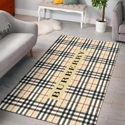 British Pattern Print Area Rug Living Room Rug Home Decor