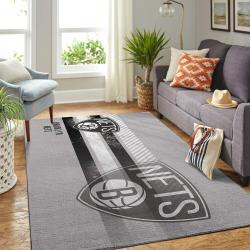 Brooklyn Nets Nba Area Rugs Living Room Carpet Sports Rug Regtangle Carpet