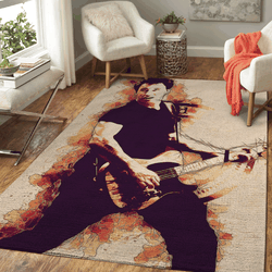 Bruce Springsteen American Singer And Musician Pop Art For Fans Area Rug Rug Regtangle Carpet Floor Decor Home Decor