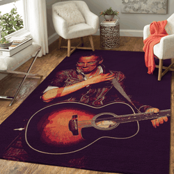Bruce Springsteen Guitaris Art For Fans Area Rug Area Rug Living Room Carpet Rug Regtangle Carpet Floor Decor Home Decor
