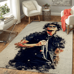 Bruno Mars Peter Gene Hernandez American Singer Art Area Rug Area Rug Living Room Carpet Rug Regtangle Carpet Floor Decor Home Decor