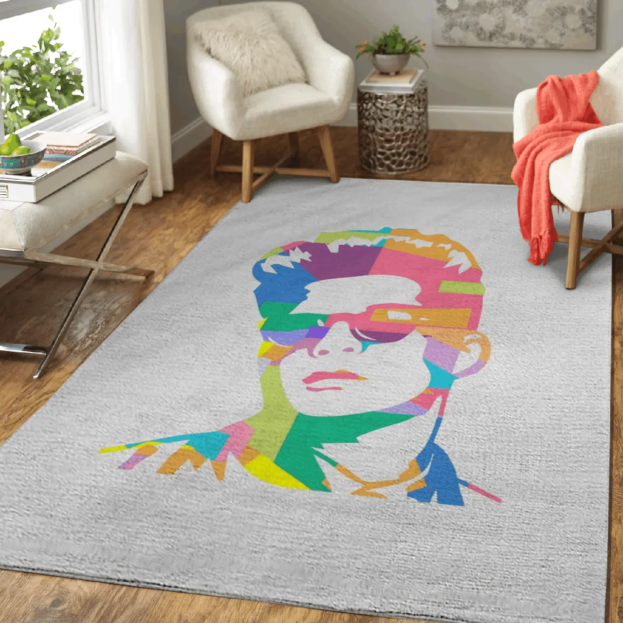 Bruno Mars Songs American Singer Pop Art Area Rug Area Rug Living Room Carpet Rug Regtangle Carpet Floor Decor Home Decor