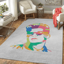 Bruno Mars Songs American Singer Pop Art Area Rug Area Rug Living Room Carpet Rug Regtangle Carpet Floor Decor Home Decor