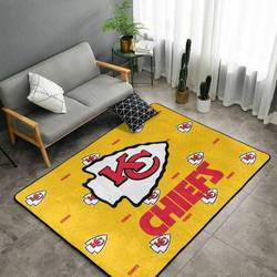 Kansa City Chiefs Area Rug Living Room Rug Home Decor Home Decor Bedroom Living Room