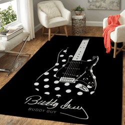 Buddy Guy Guitars Music Art For Fans Area Rug Living Room Carpet Rug Regtangle Carpet Floor Decor Home Decor