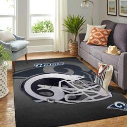 NFL Los Angeles Rams Area Rug Living Room Rug Home Decor 1910071