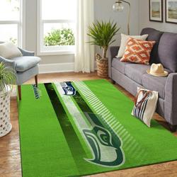 NFL Seattle Seahawks Area Rug Living Room Rug Home Decor 2003053