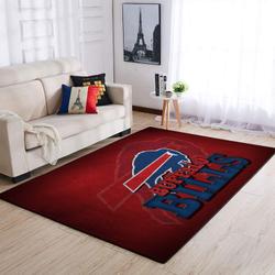 Buffalo Bills Area Rug Living Room Rug Home Decor Nfl Football Ofd V6680