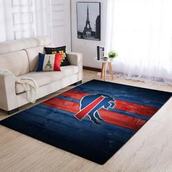 Buffalo Bills Area Rug Living Room Rug Home Decor Nfl Football Ofd V6681