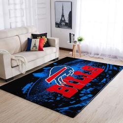 NFL Buffalo Bills Team Logo Area Rug Living Room Rug Home Decor