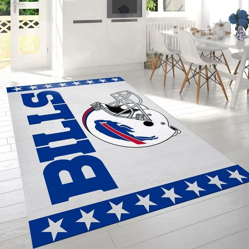 Buffalo Bills Area Rug Living Room Rug Home Decor Nfl Football Team 32