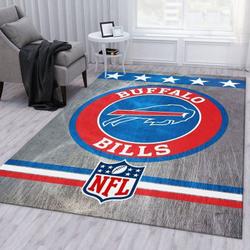 Buffalo Bills US Style Area Rug Living Room Rug Home Decor Nfl Football Ofd 41