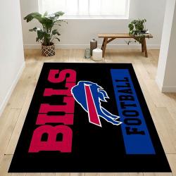 Buffalo Bills Football Nfl Logo Area Rug For Gift Bedroom Rug Us Gift