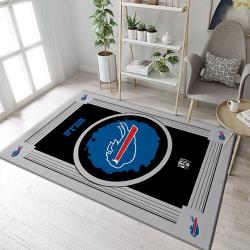 Buffalo Bills Nfl Logo Style Rug Room Carpet Custom Area Floor Home De