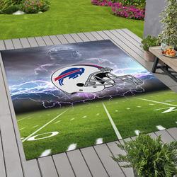 Buffalo Bills Rug Area Rug Nfl Team American Football Carpet Decor Sport Decor