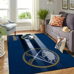 Buffalo Sabres Area Rugs Nhl Hockey Living Room Carpet Team Logo 20030445