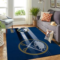 Buffalo Sabres Nhl Area Rugs Living Room Carpet Team Logo Rug Regtangle Carpet