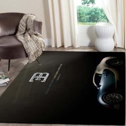 Bugatti Logo Supercars Area Rugs Living Room Carpet Fn131217 Rug Regtangle