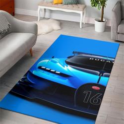 Bugatti Super Cars Fn210220 Area Rug Rug Regtangle Carpet Floor Decor Home