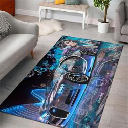 Bugatti Super Cars Fn210223 Area Rug Rug Regtangle Carpet Floor Decor Home