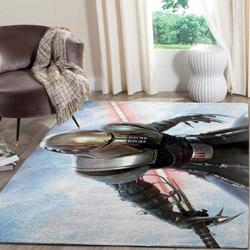 Butterfly And Flower Area Rug Living Room Rug Home Decor Animal Print Floor Decor Parallel Life Rcdd81F10132