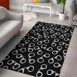 Butterfly Blue Pattern Print Area Rug Living Room Rug Home Decor