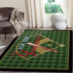 New Yorks Yankees Area Rug Living Room Rug
