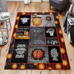 Basketball Court Newest Art Area Rug 3D All Over Printed