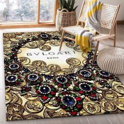 Bvlgari Rug Fashion Brand Rug Christmas Gift Us Decor Living Room Area Rug Home Decor
