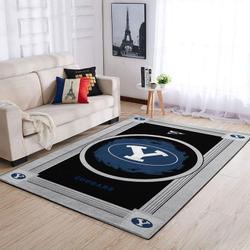 Byu Cougars Ncaa Football Basketball Living Room  20030324 Rug Regtangle Carpet 1