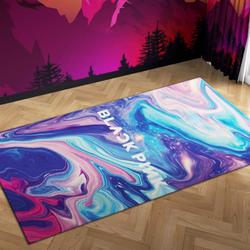 Blackpink Kpop Nice Gift Home Decor Rectangle Area Rug Living Room Rug Home Decor