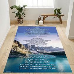 Canada National Anthem Rug Bedroom Rug Home Us Decor Living Room Area Rug Home Decor