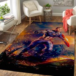 Captain America Area Rugs Marvel Superhero Floor Home Decor Rcdd81F30857