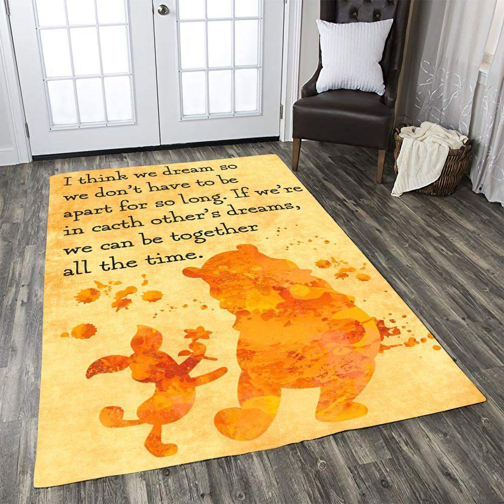 Disney Pooh Bear Edward Pooh Area Rug Living Room Area No5774 Rug Living Room Area Rug Home Decor