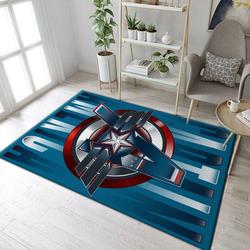 Captain America Marvel Area Rug Living Room And Bed Room Rug Rug