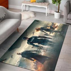 Captain America Scarlett Johansson Samuel L Rug Living Room Rug Home Decor