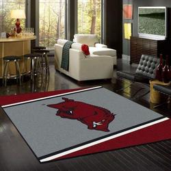 Arkansas Razorbacks Area Rug Living Room Rug Home Decors Living Room Carpet V11254