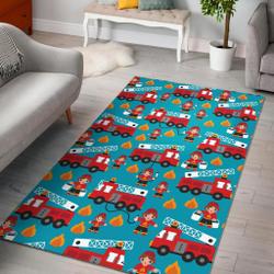 Captain Marvel Comic Artwork K Rug Living Room Rug Home Decor