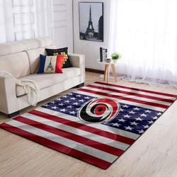 Carolina Hurricanes Area Rug Living Room Rug Home Decor Nhl Ofd 1912282