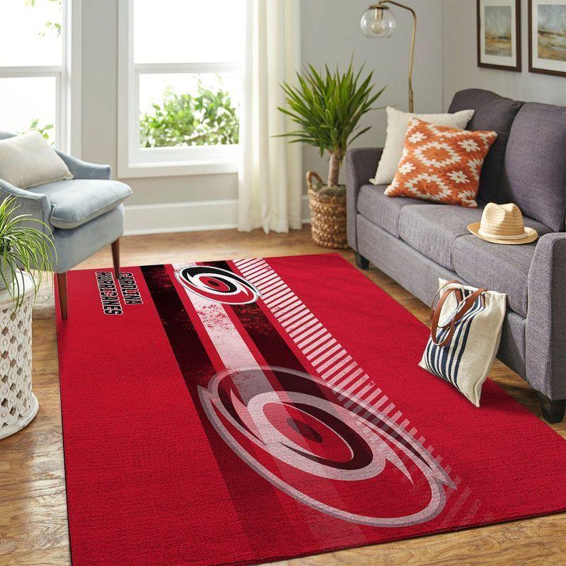 Carolina Hurricanes Nhl 2 Area Rug Living Room Bedroom Rug Regtangle Carpet