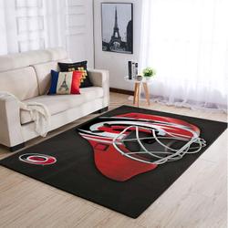 Carolina Hurricanes Nhl Mask Style Nice Gift Rectangle Rug Regtangle Carpet