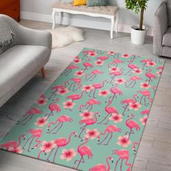 Flamingo Birds Pattern Area Rug Living Room Rug Home Decor Home Field 281114