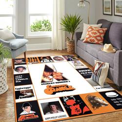 Lockwood Orange TV Series Area Rug Living Room Rug Home Decor 20030526
