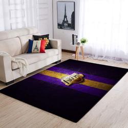 NBA Los Angeles Lakers Basketball Area Rug Living Room Rug Home Decor 2003054